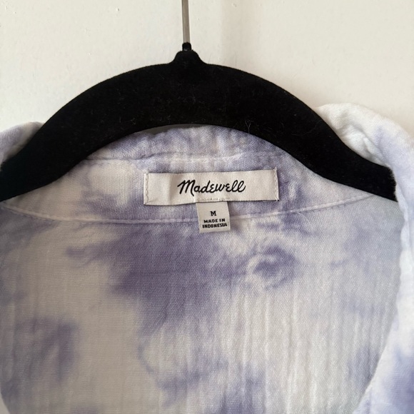 Madewell Women’s Tie Dye Bowling Shirt - Picture 4 of 5